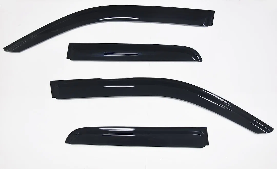4809H – TRAILFX Rainguard, Low Profile Tape-On Smoke Acrylic Set of 4